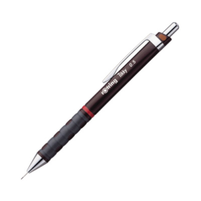 Ołówek automatyczny Rotring Tikky CC - 0,5 mm, bordowy