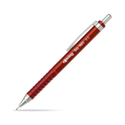 Ołówek automatyczny Rotring Tikky Retro Red 0,5mm